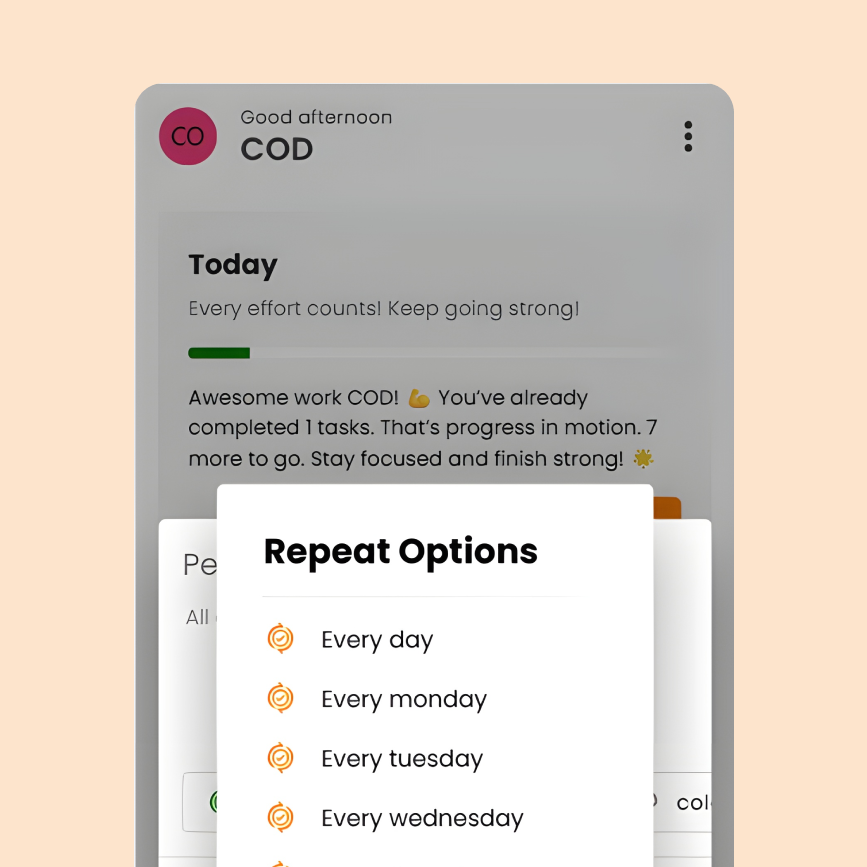 mark done center content image